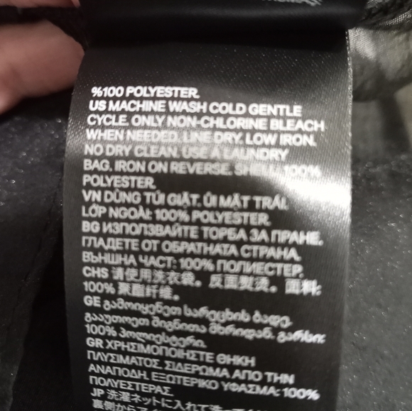 H&M Divided NWT. Black sheer blouse. Size xs. - Picture 5 of 6